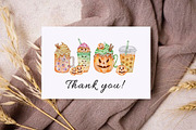Watercolor Halloween Candy Clipart, a Food Illustration by SvetaArtStore (Thumbnail 9 of 9)
