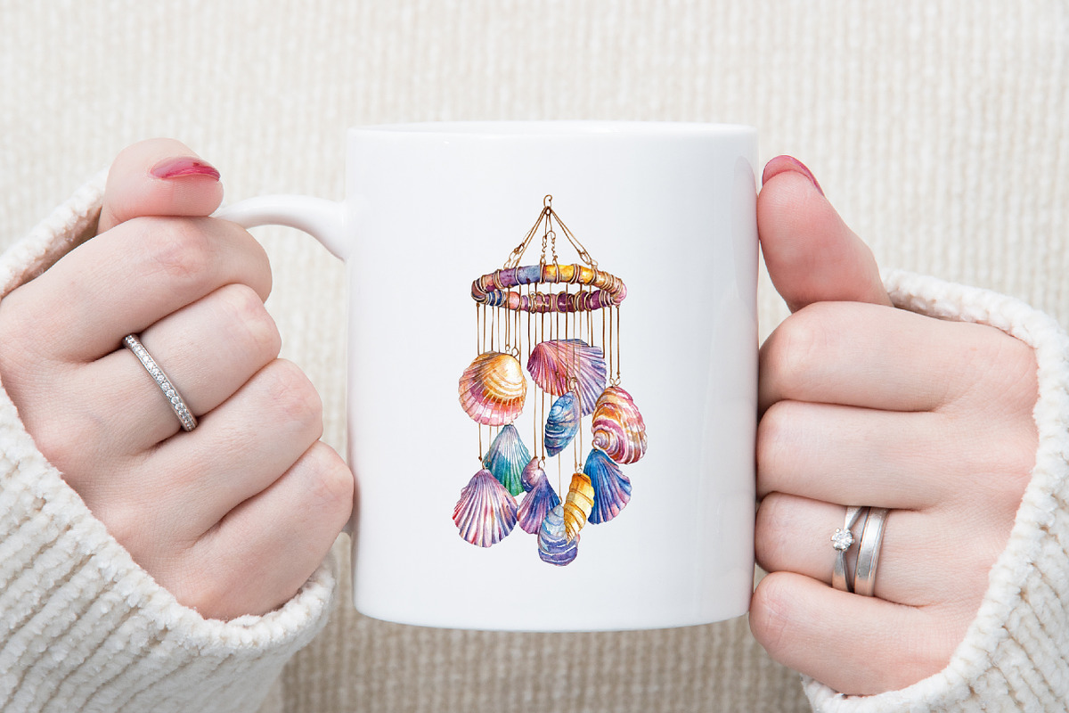 Boho Clipart Summer Fashion Coastal, an Illustration by Sublimation Artist (Photo 5 of 6)