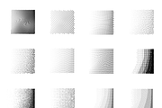 SquareTones1 | 20 Halftone Gradients, a Texture Graphic by invisiblelayer (Thumbnail 2 of 5)