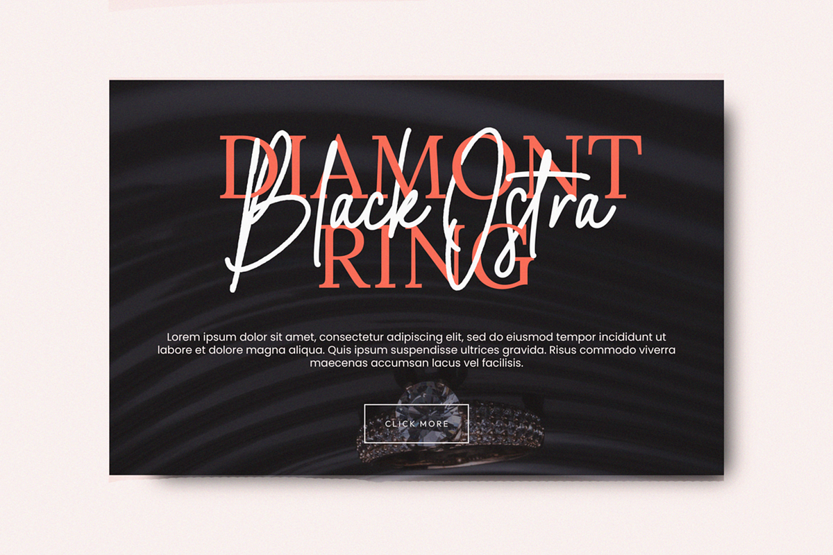 Gladimour Font, a Script Font by Muwatta Studio (Photo 4 of 8)