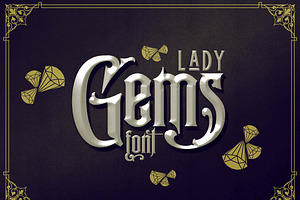 Lady Gems Font