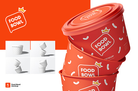 Food Bowl Mockup