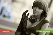 24 Black & White Photoshop Actions, an Action Add-On by Premium Adobe Add-Ons (Thumbnail 10 of 11)