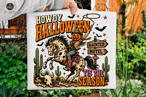 Howdy Halloween PNG, Western Cowboy, a Seasonal Illustration by Libby Wishes