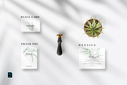 Green Leave Wedding Suite, an Invitation Template by Azka Creative (Thumbnail 5 of 5)