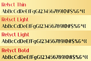Relyct font family, a Sans Serif Font by vlad.berla (Thumbnail 3 of 7)