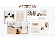 Canva E-book Template | 80+ Pages, a Magazine Template by ProductiveandFree (Thumbnail 14 of 23)