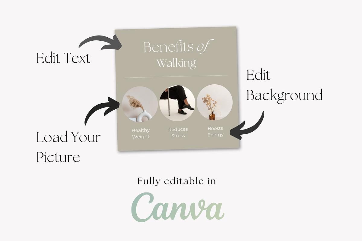 Wellness Instagram Templates preview 5