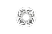 Sunburst Rays Vector Bundle Bundle, an Illustration by yasushie (Thumbnail 11 of 31)