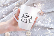 Christmas Feast Line Art Clipart, a Food Illustration by Blumensdiary (Thumbnail 4 of 6)