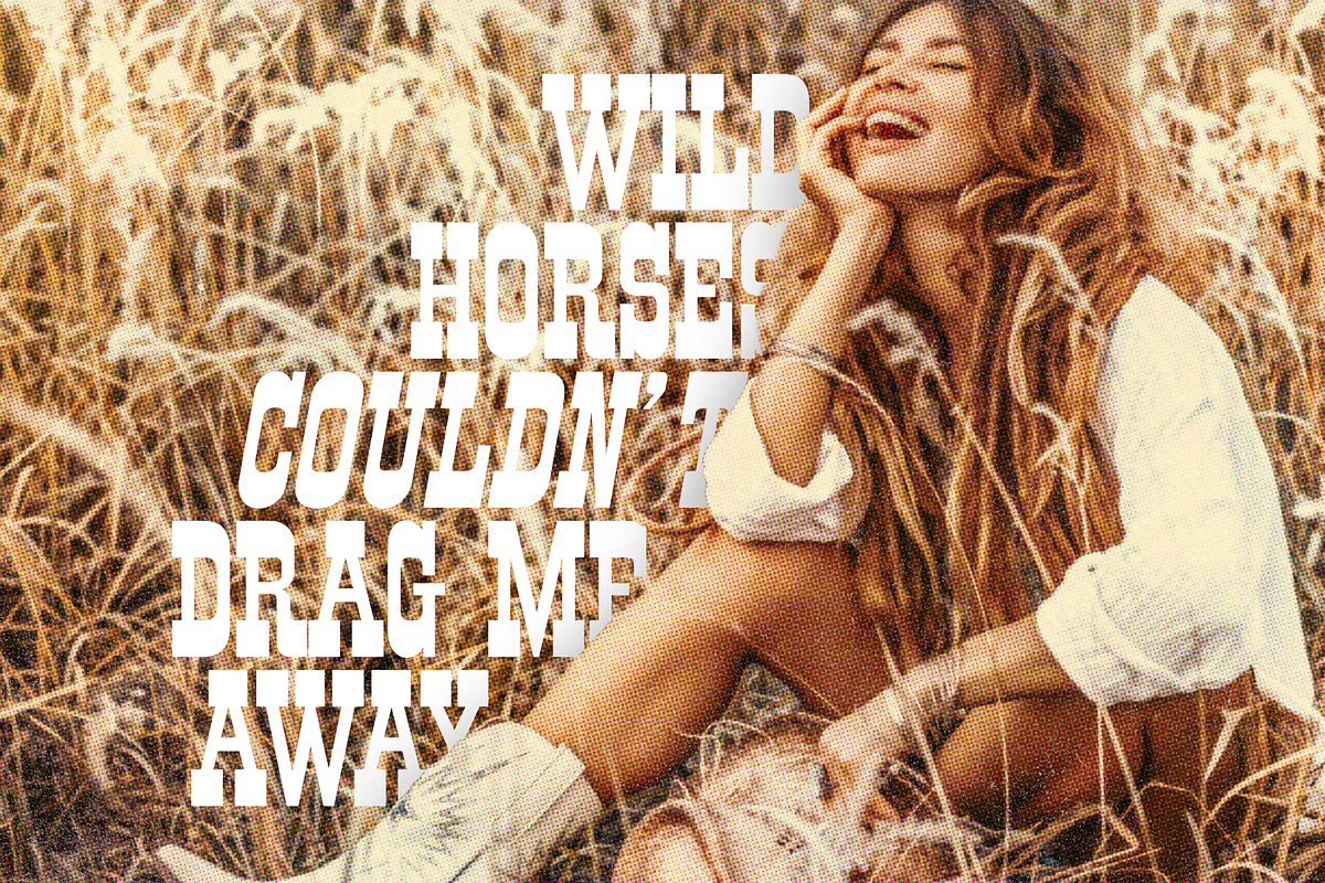 Rodeo Nights - Western Font, a Slab Serif Font by Horlleys (Photo 4 of 7)