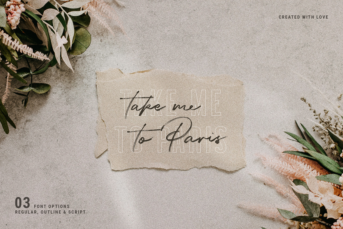 Dreaming Of Spring Stylish Font Duo, a Sans Serif Font by SilverStag Type Foundry (Photo 13 of 23)