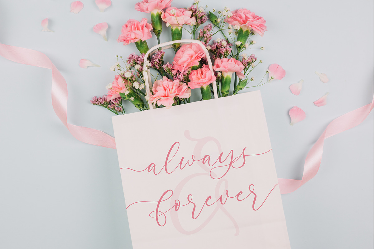 Pertysh Tulipita Stylish Calligraphy, a Script Font by stylishtype.co (Photo 17 of 20)