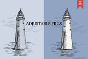 Pen & Ink Vintage Nautical + Bonus, an Object Illustration by Well Rock Designs (Thumbnail 3 of 5)