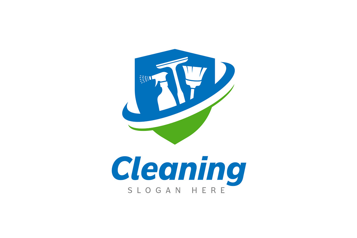 Cleaning Service Business Logo, a Branding & Logo Template by Distrologo