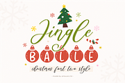 Jingle Balle A Christmas Font, a Font by Allouse Studio (Thumbnail 1 of 11)
