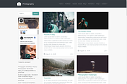 Photography Gallery WordPress Theme, a WordPress Template by Visualmodo (Thumbnail 20 of 21)