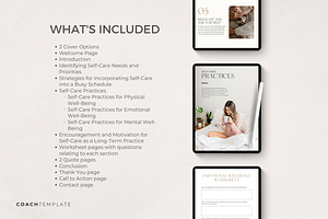 Self Care For Moms Ebook Template