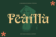 CS Bloom – Art Nouveau Font, a Serif Font by Craft Supply Co. (Thumbnail 4 of 8)