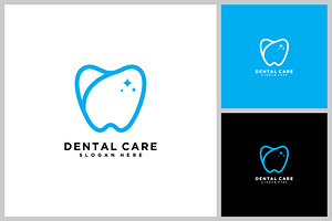 dental logo vector design template, a Branding & Logo Template by quadrazo