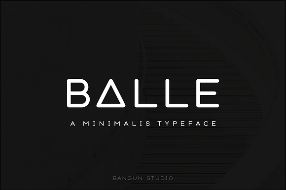 BALLE (Rounded Font) preview 7