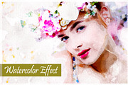Watercolor Effect, an Action Add-On by PSD Action (Thumbnail 4 of 12)