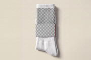 White Crew Sock Mockup, a Bottom Mockup by Designer Dude (Thumbnail 2 of 2)