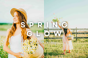 40 Spring Lightroom Preset Bundle, a Preset Add-On by TheWayfarerShoppe (Thumbnail 1 of 11)