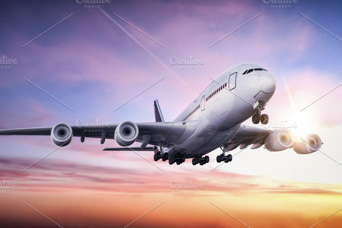 Airplane taking off., a Transportation Photo by DigitalPen (Photo 2 of 2)