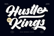Hustle Kings - Bold Script Fonts, a Script Font by Namara Creative Studio (Thumbnail 1 of 11)
