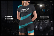 9 Sports T-Shirts and Shorts Mockups, a Shirt Mockup by Grow Design Craft Studio (Thumbnail 2 of 9)