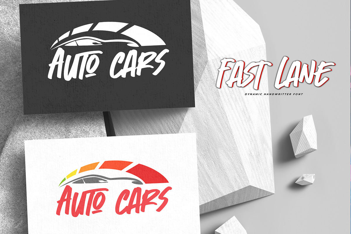 Fast Lane - Dynamic Handwritten Font, a Script Font by Gassstype (Photo 4 of 8)