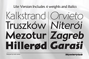 Aerodyne Font Family Lite, a Serif Font by Mysterylab Designs (Thumbnail 2 of 7)