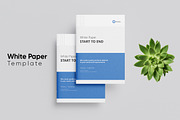 White paper template indesign, a Brochure Template by azadcsstune (Thumbnail 1 of 18)