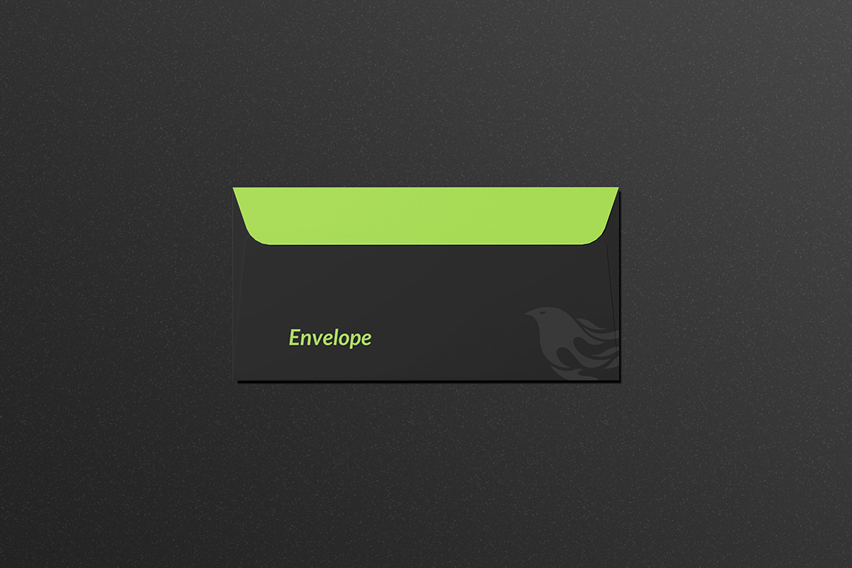 DL Envelope Mockup, a Merchandise Mockup by Pikachudesign (Photo 4 of 5)
