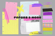 Time CAPSULE Mixed-Media Collage Set, an Object Graphic by alenaganzhela (Thumbnail 9 of 10)