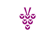 Grapes Logo, a Branding & Logo Template by Buqancreative (Thumbnail 3 of 4)
