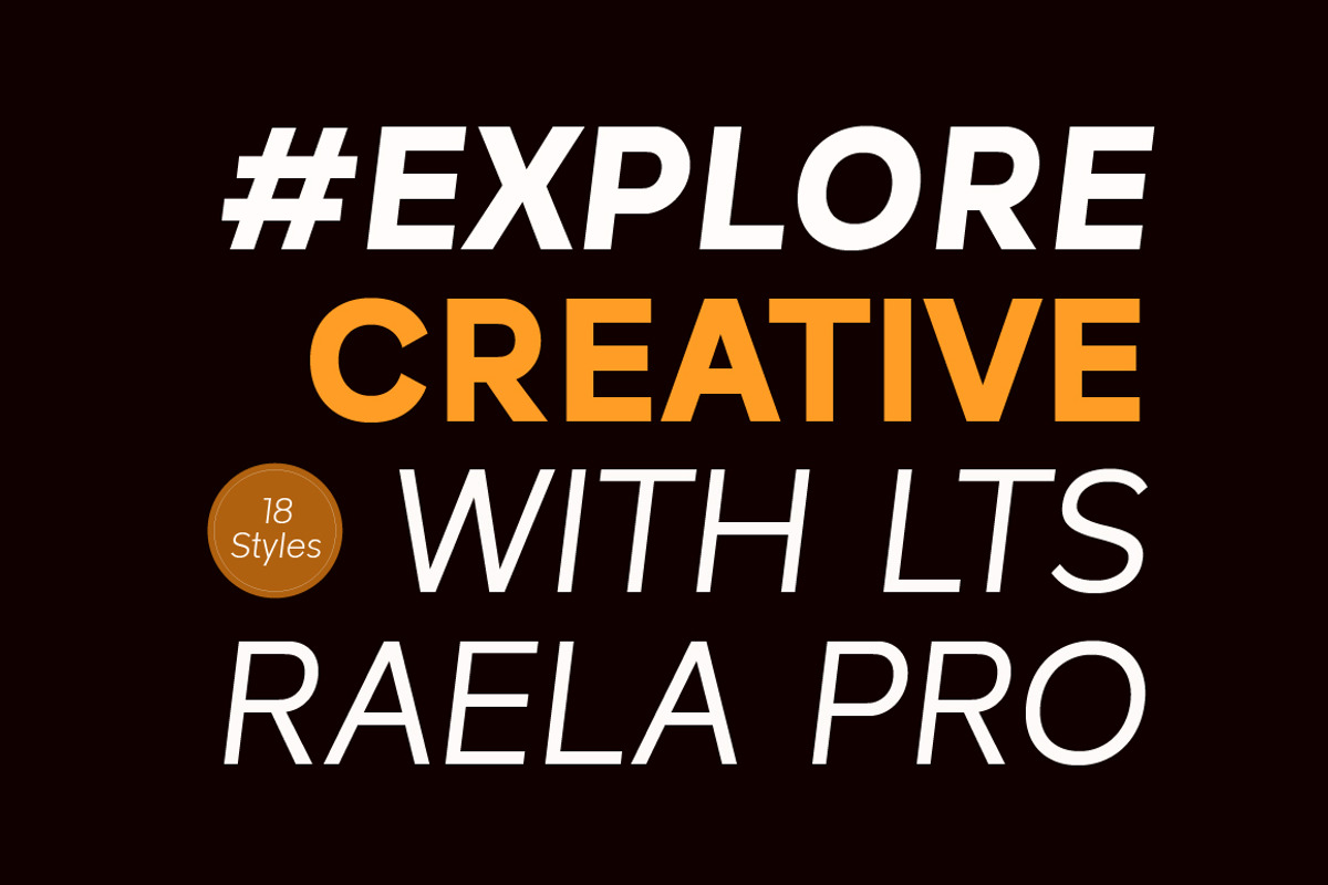 Raela Pro | Geometric Sans Family, a Sans Serif Font by Lettertype Studio (Photo 4 of 10)