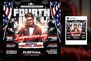 4th of July Flyer Template, a Flyer Template by RTXdesinger99 (Thumbnail 2 of 3)