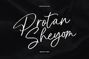 Protan Sheyom, a Handwritten Font by Gatype (Thumbnail 1 of 7)