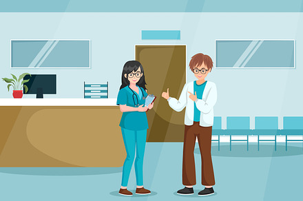 Medical and Healthcare Flat Design