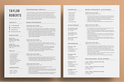 Resume/CV - The Taylor, a Resume Template by CreativeLandStudio (Thumbnail 3 of 9)
