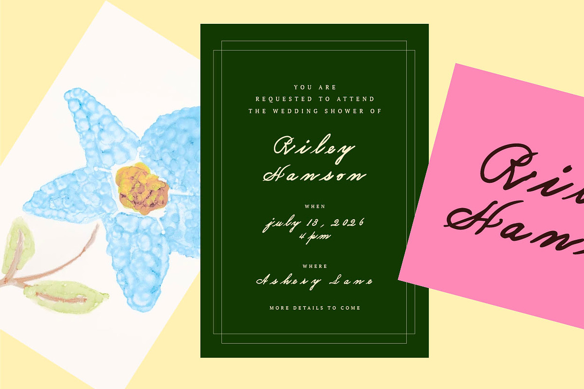 Heirloom - Decadent Handwritten font, a Font by Press & Pen (Photo 7 of 12)