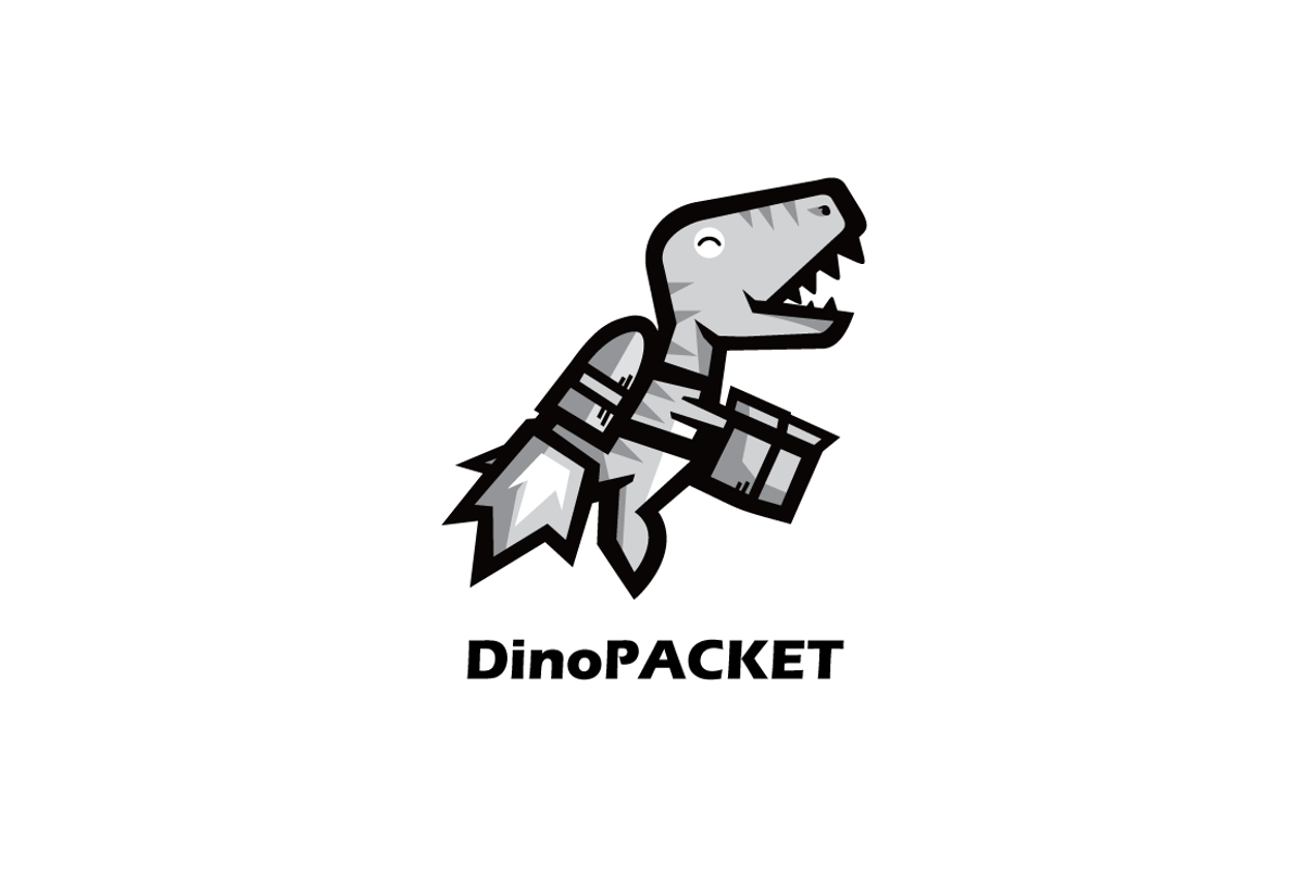 DinoPacket Logo, a Branding & Logo Template by hellothere (Photo 4 of 4)