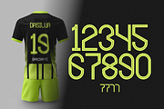 Seventy Five - Sporty Display Font, a Sans Serif Font by figuree studio (Thumbnail 7 of 9)