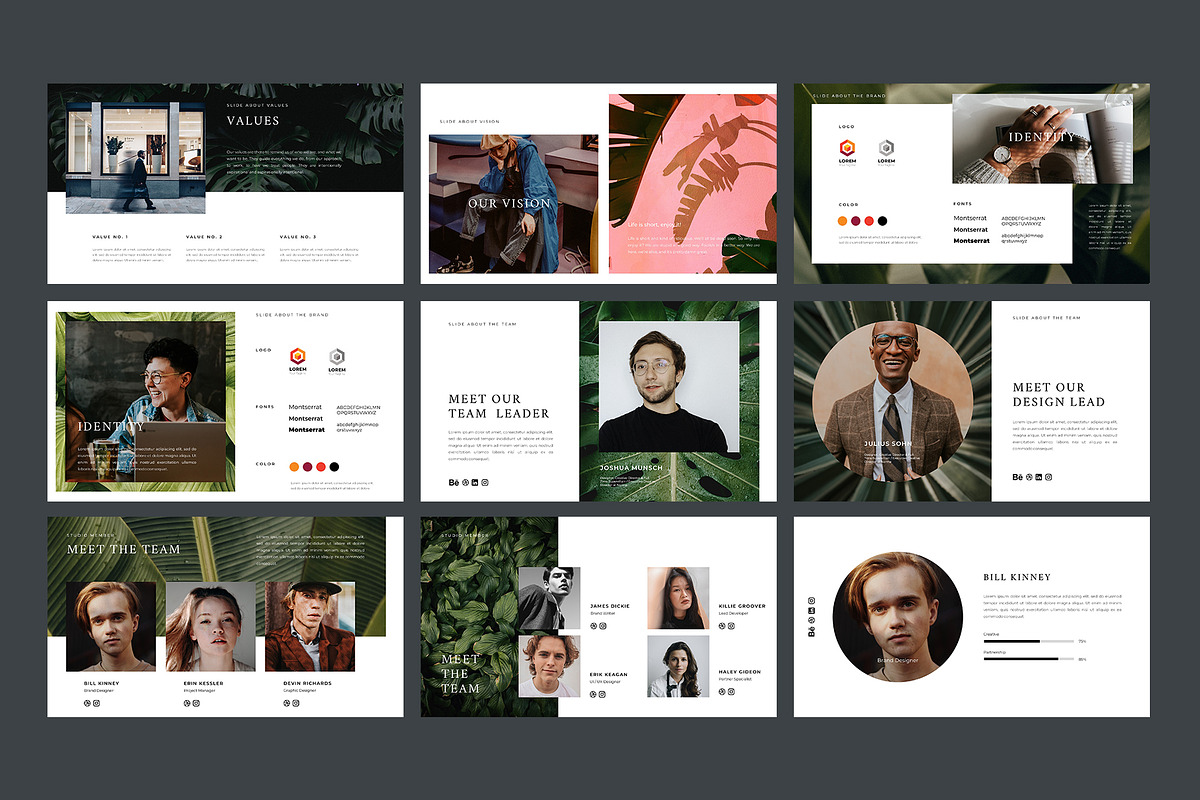 Visuell - Google Slides Template, a Presentation Template by Bervisual