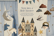 The Little Theatre Collage Pack 180+, an Object Graphic by Design Alchemy Studio (Thumbnail 3 of 14)