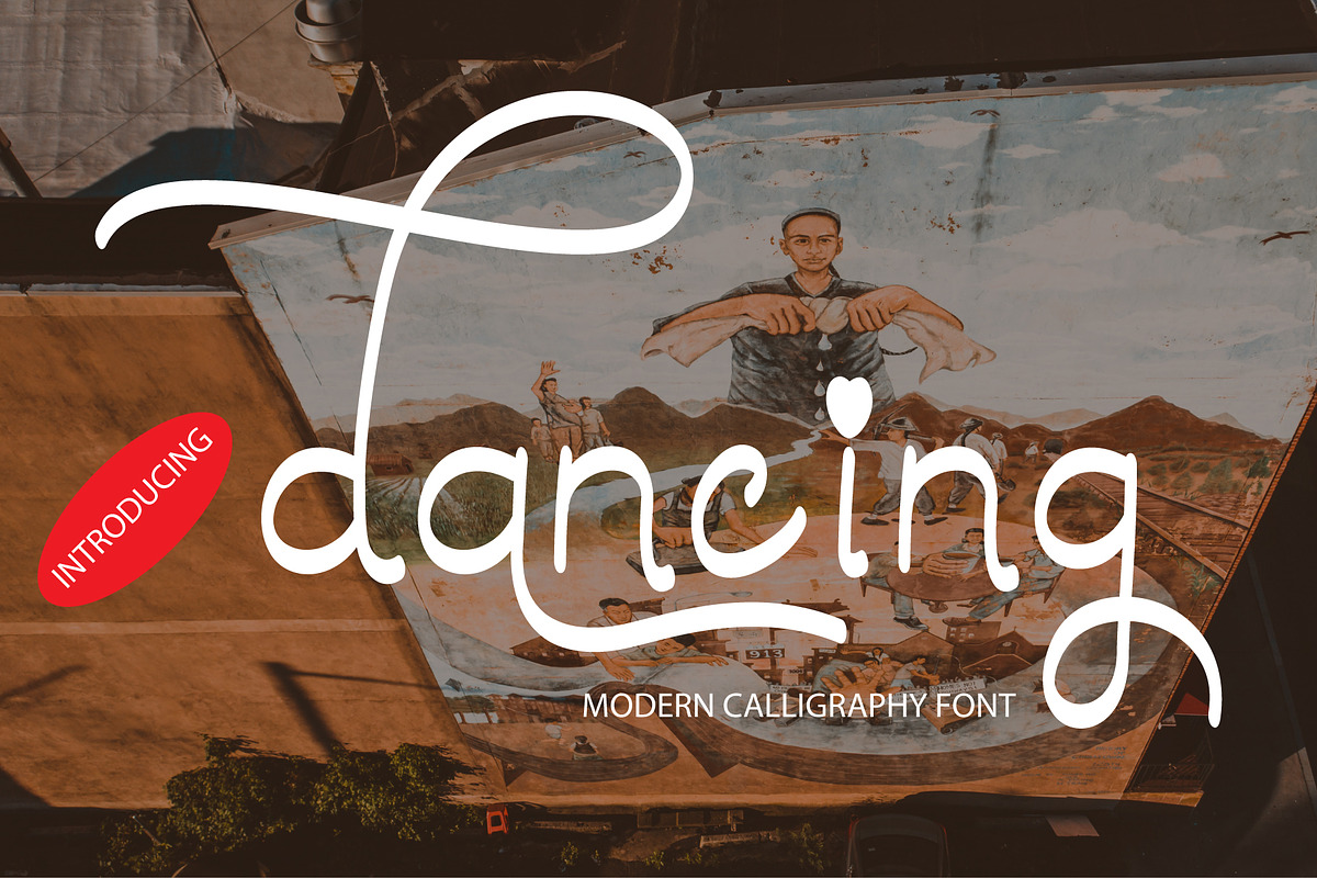 Dancing – Modern Calligraphy Font, a Script Font by Bercreative (Photo 1 of 8)