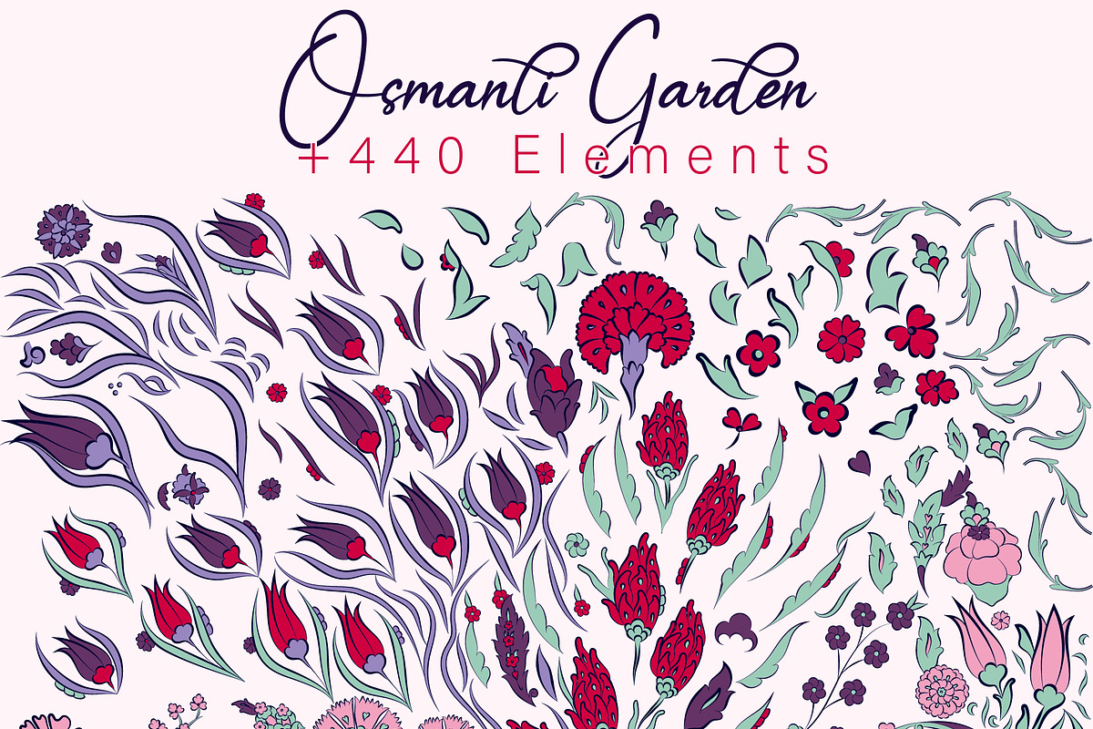 Osmanli Garden collection, a Graphic by Mona Ahmed (Photo 9 of 11)
