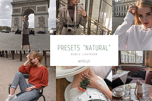 Natural Lightroom preset mobile, a Plug-in Add-On by infilm